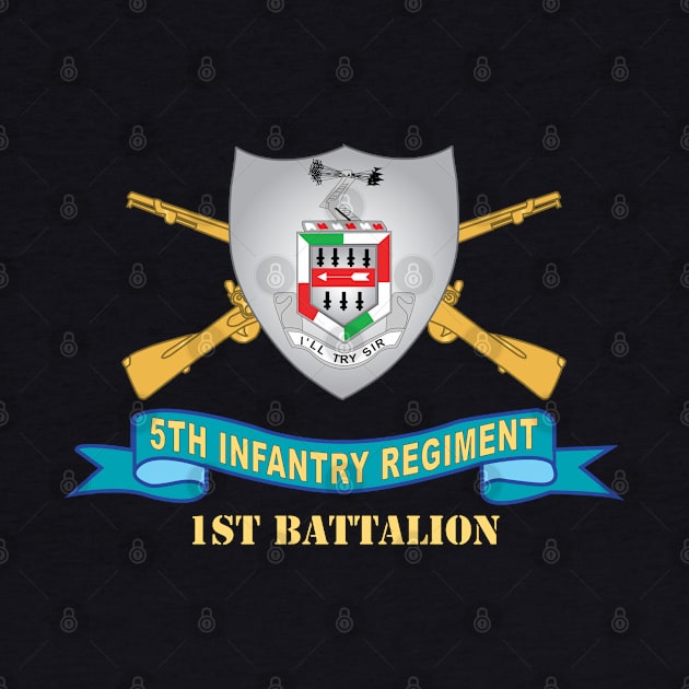 5th Infantry Regiment - DUI - 1st Battalion w Br - Ribbon X 300 by twix123844